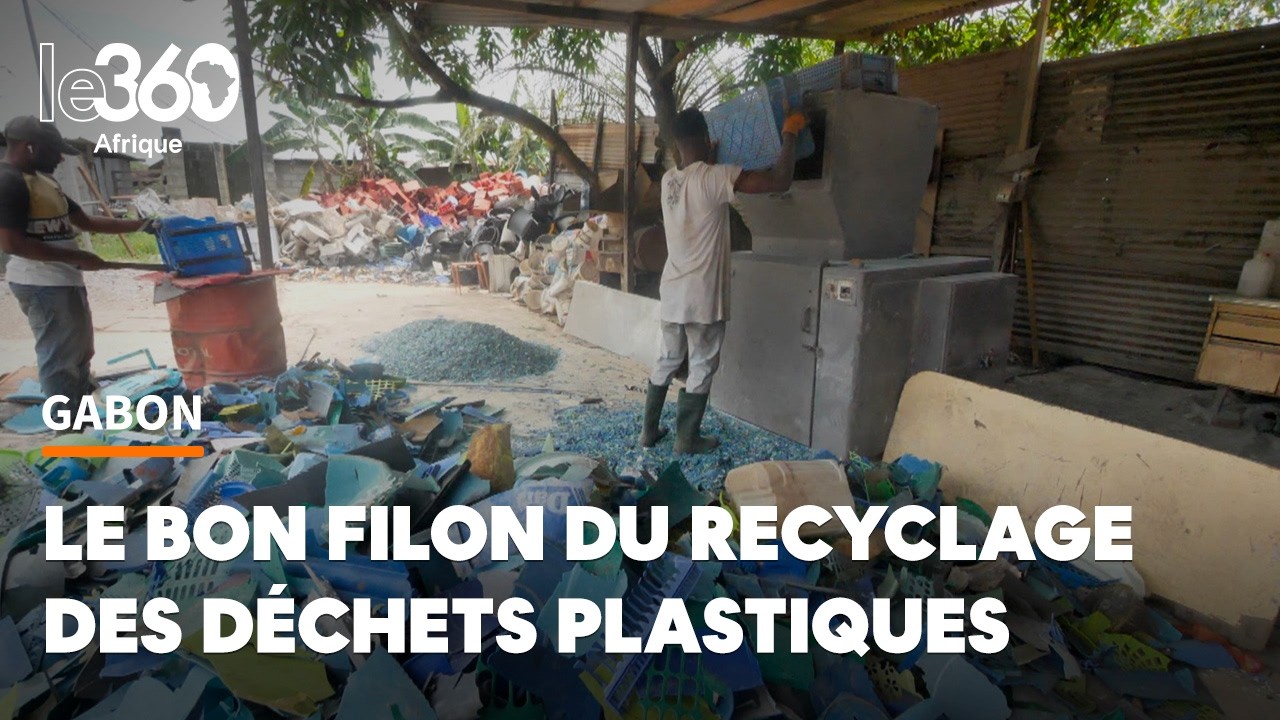 Du fléau au filon vert: à Libreville, le pari du plastique recyclé