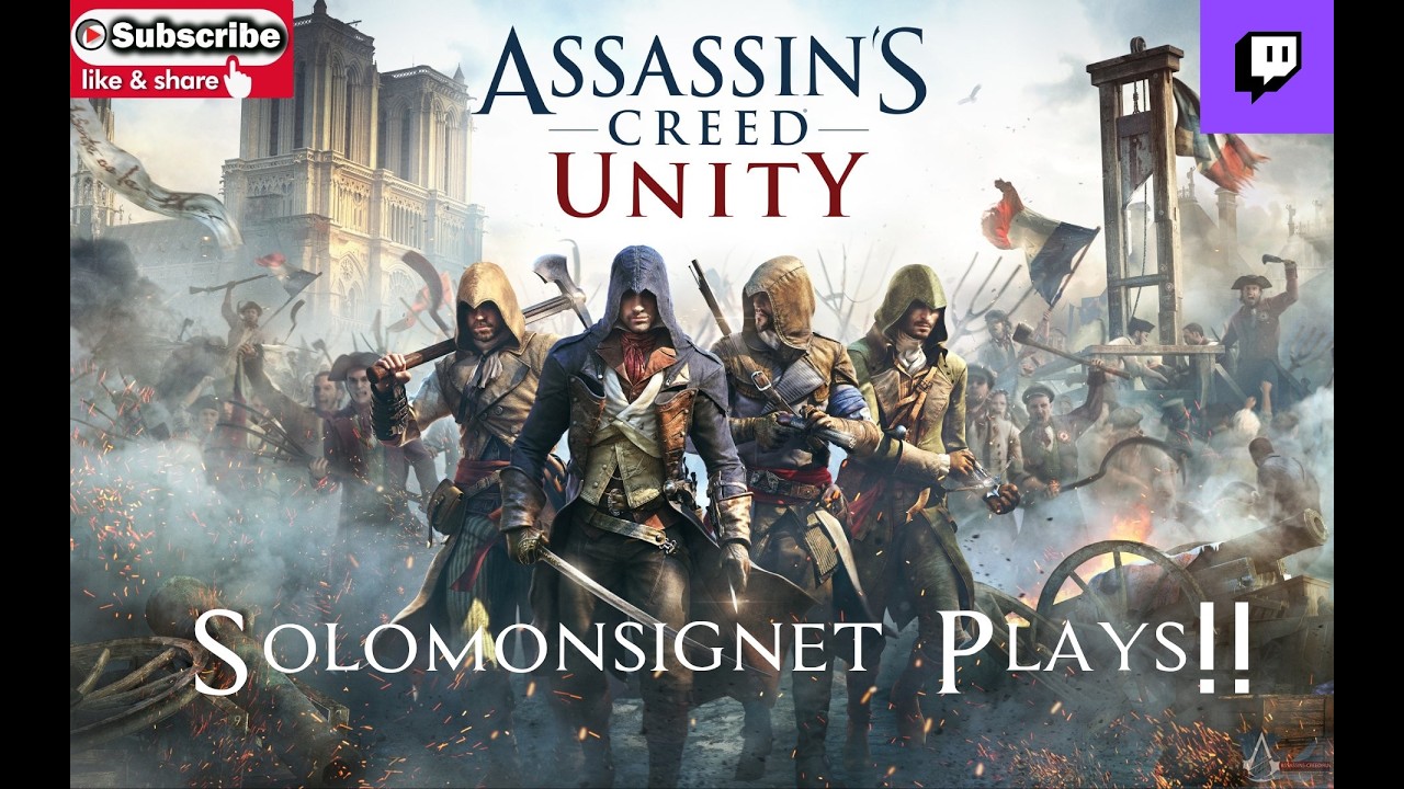 Assassins Creed Unity ..Please lets get DarthKirpa to 400 subs.