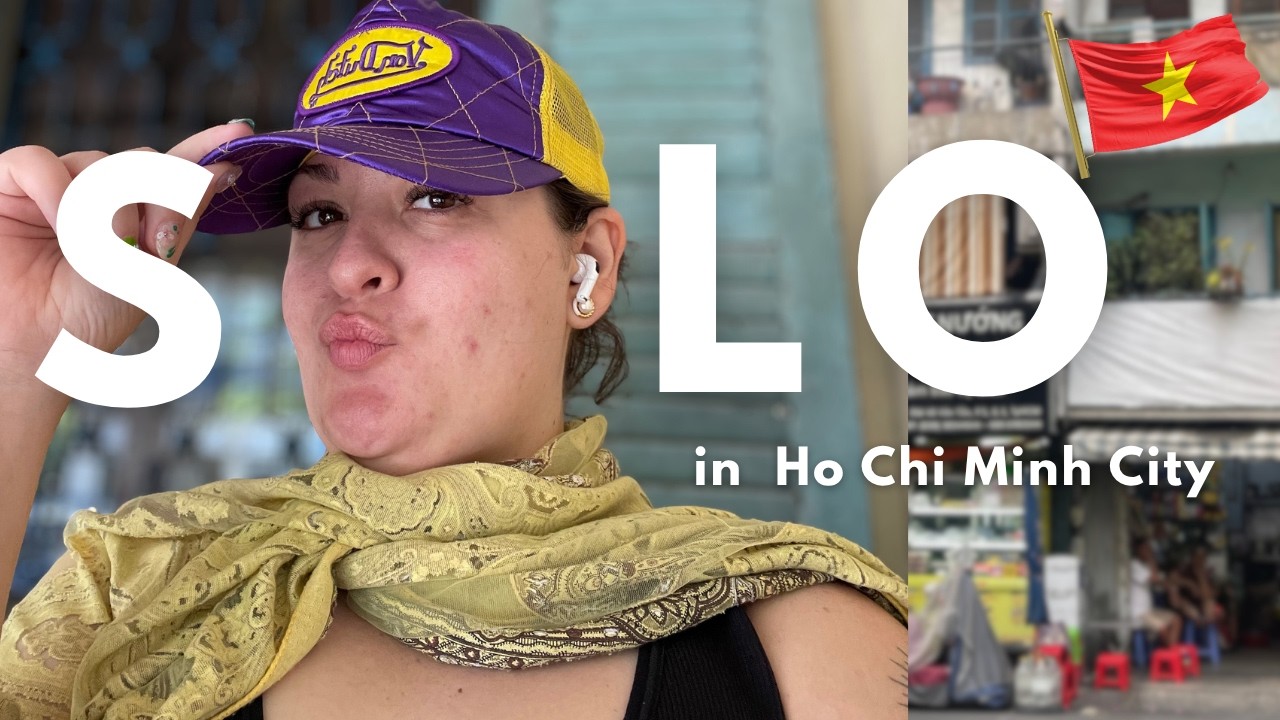 Ho Chi Minh City, Vietnam VLOG 🇻🇳 Solo Trip To Vietnam - PART ONE