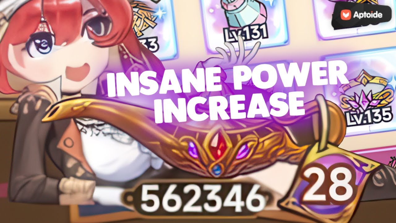 562K LAMPS for Eternal Gear HUGE POWER INCREASE in Legend of Mushroom