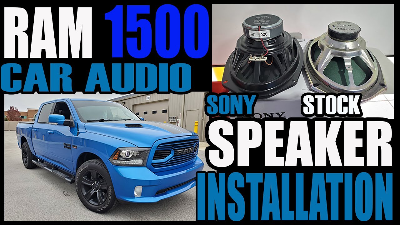 Установка дверного динамика RAM 1500 с помощью SONY 6X9 — снятие дверной панели