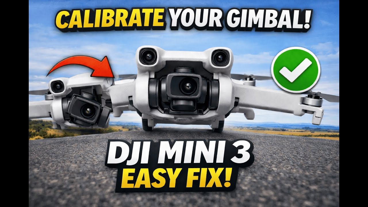How to Recalibrate Your Gimbal on the DJI Mini 3