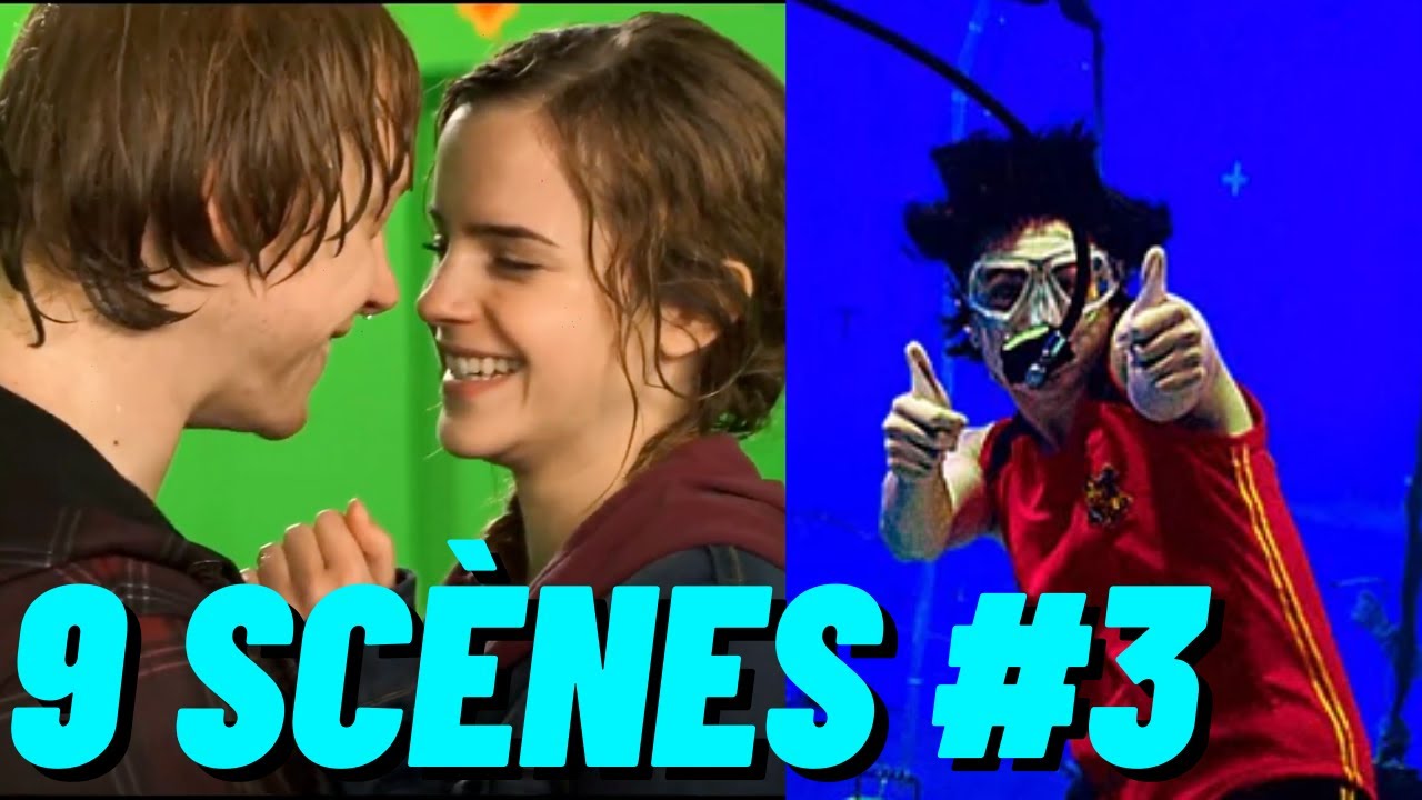 9 SCENES HARRY POTTER VUES DES COULISSES #3