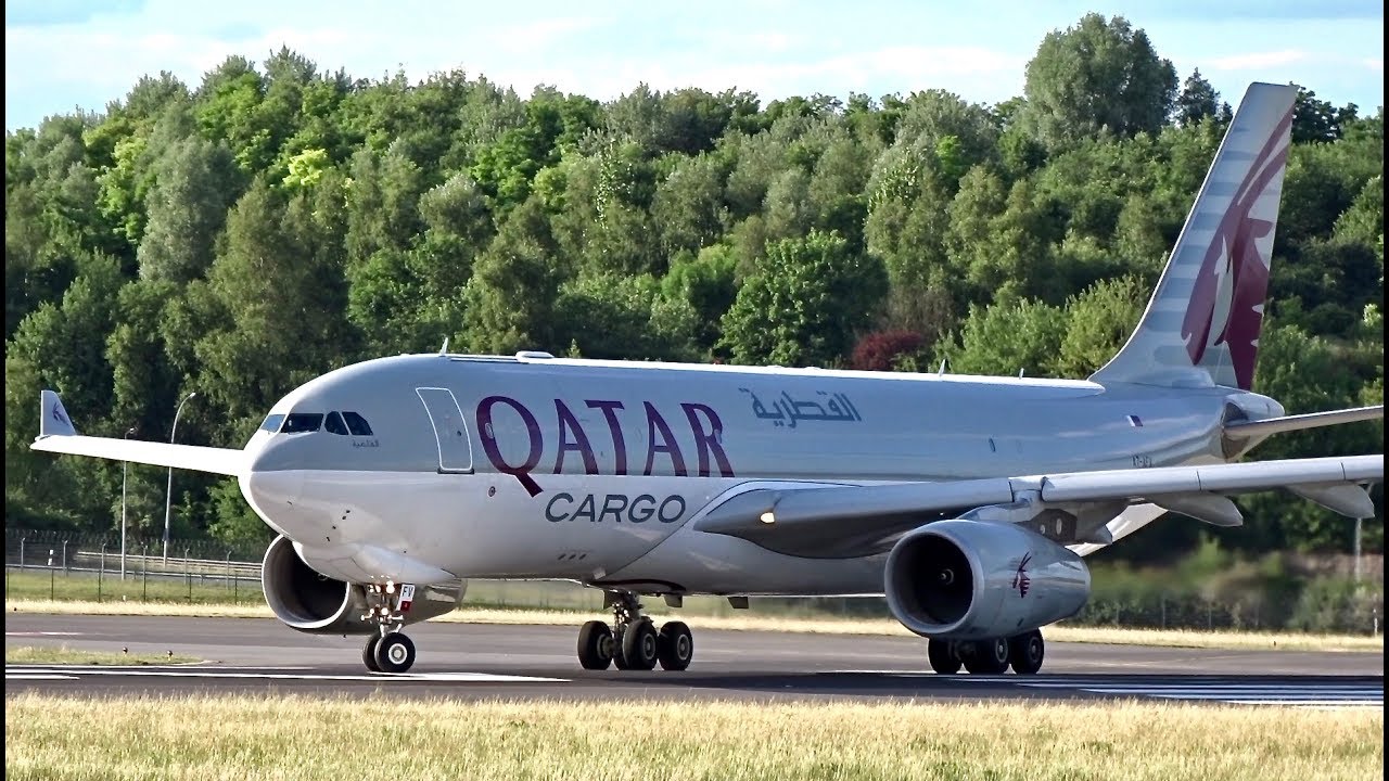 Qatar Airways Cargo - Airbus A330-200F | Landing and Departure at Luxembourg