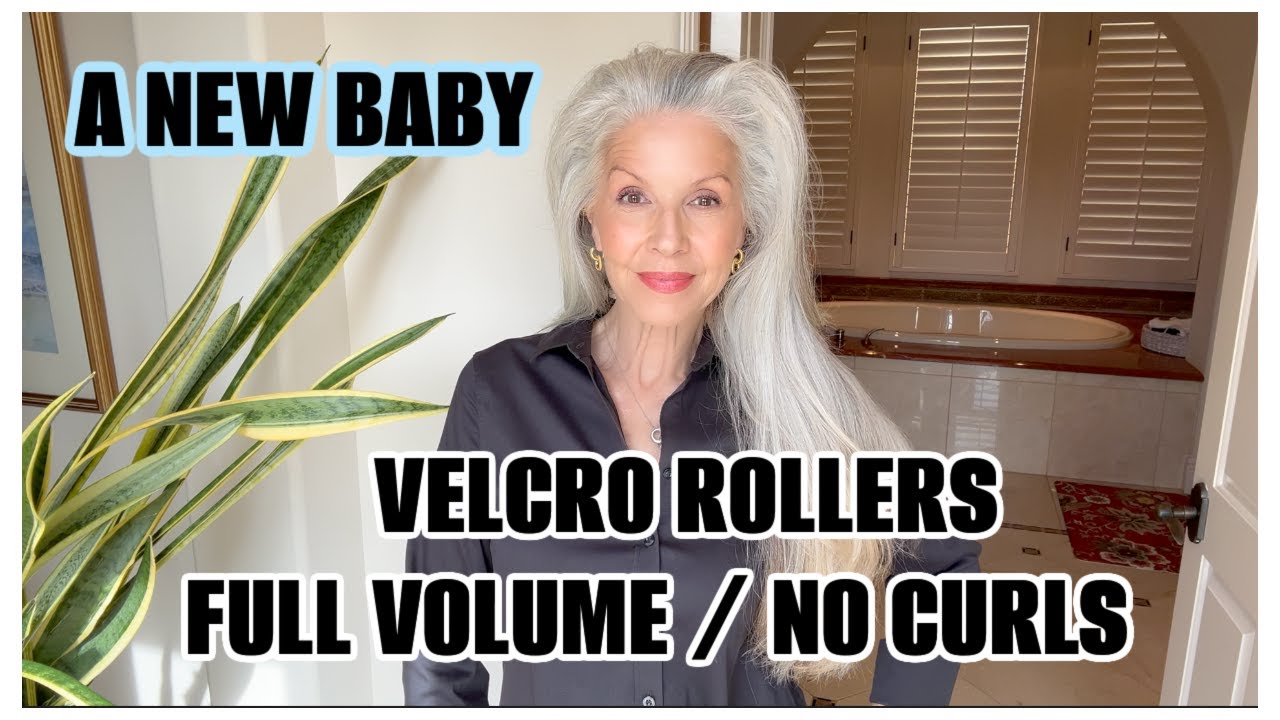 A NEW BABY | A VELCRO ROLLER SET MADE EASY | MY GO TO HAIR PRODUCTS #loveyourage