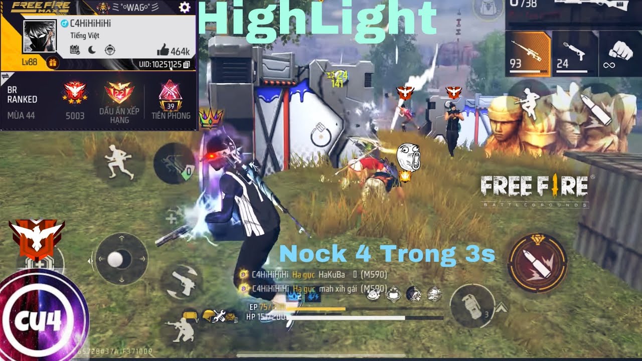 HighLight Cân 8 Xử Lý Gánh Team Địch Không Kịp Nhìn