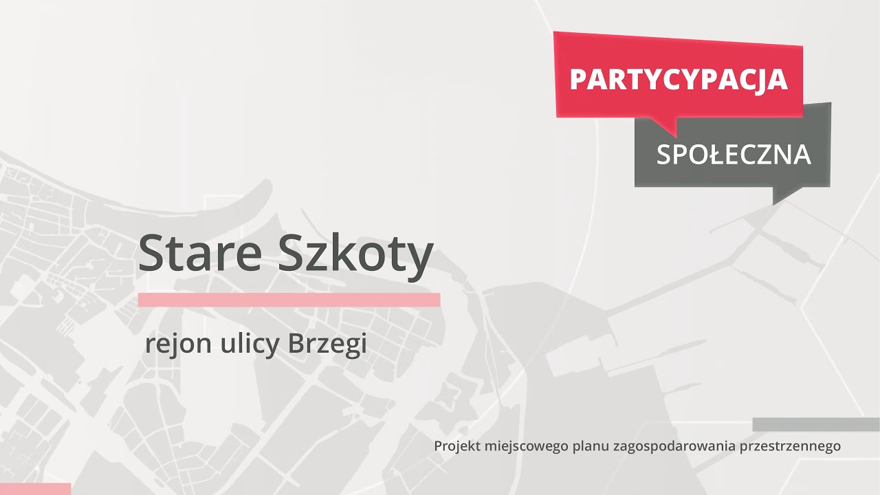 Stare Szkoty - zmiany przestrzenne w rejonie ulicy Brzegi