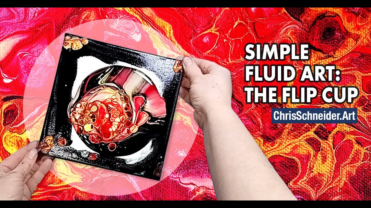189 Simple fluid art: The flip cup