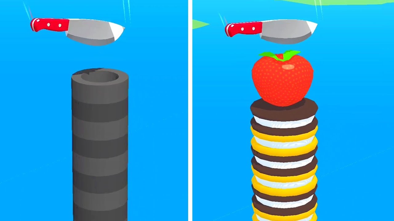 Slice It All! Very Satisfying and Relaxing ASMR Slicing Gameplay Video