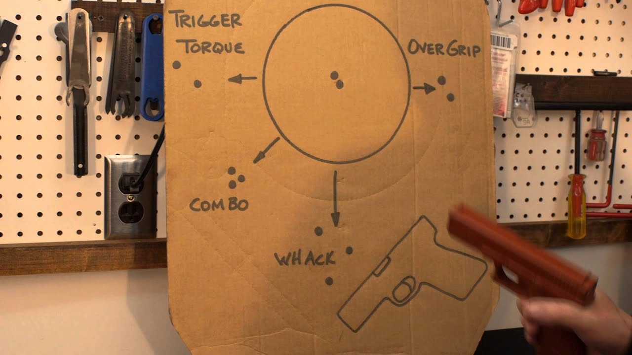 Handgun Shooting Tips: READING YOUR TARGET & DRY FIRE TRAINING - D.R. Middlebrooks