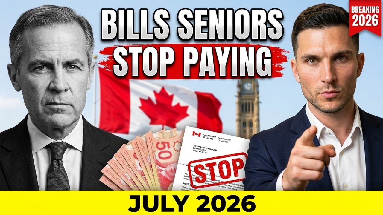 12 Bills Canadian Seniors Can STOP Paying In 2026 (Most Never Claim Them All)