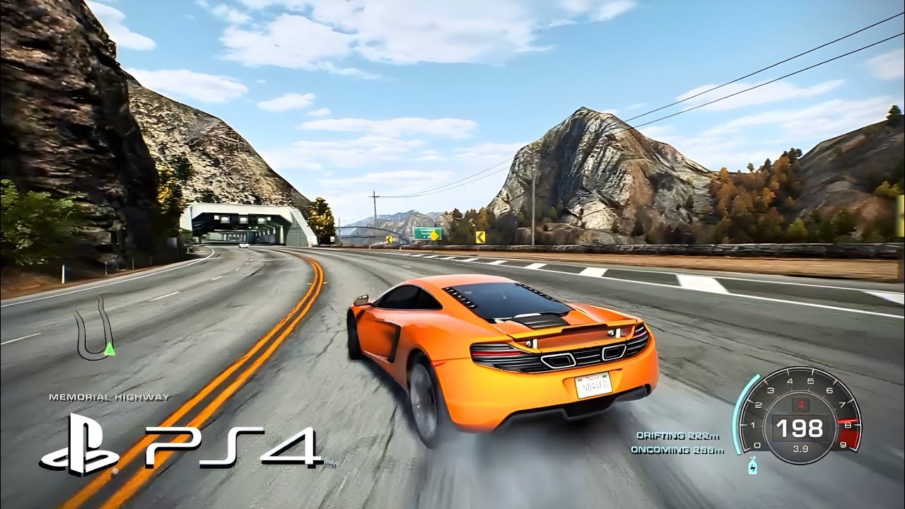 Need for Speed Hot Pursuit Remastered - Free Roam Gameplay - McLaren MP4-12C (PS4 SLIM) [1080p]