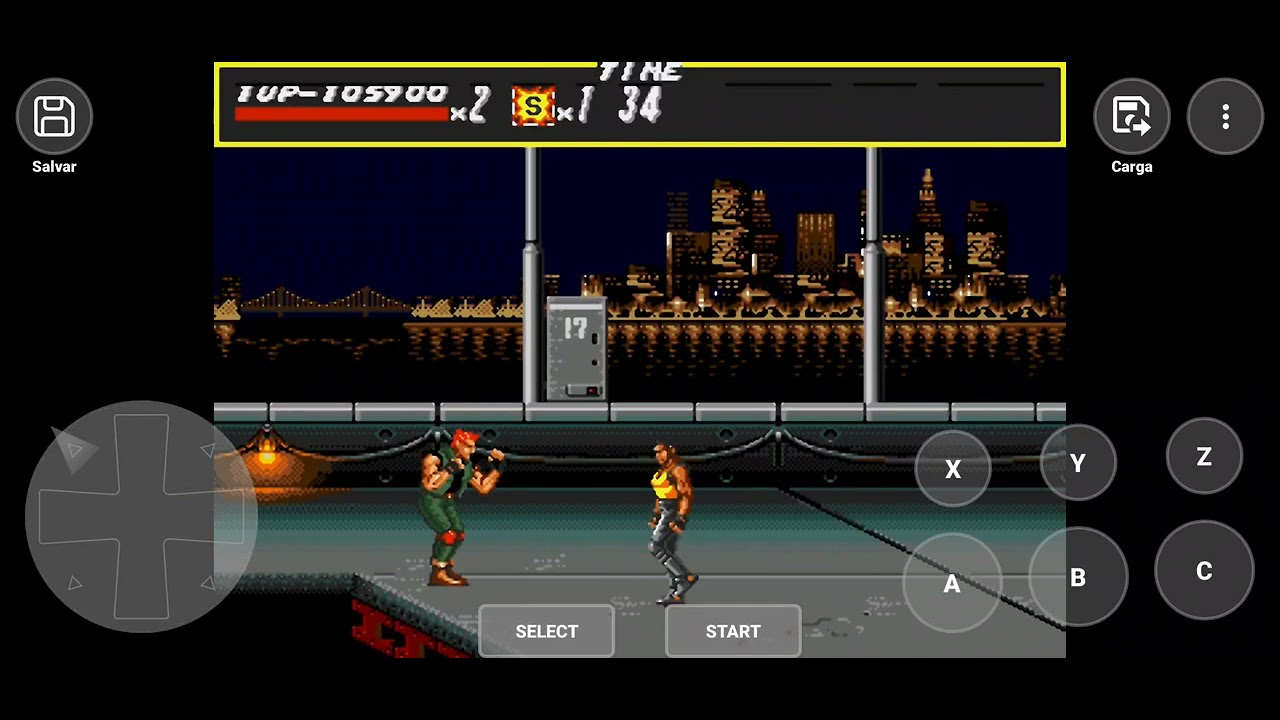 Gp10 ,mega drive ,strets of rage 1 part2  #sega#mega drive#genezus#streets of rage