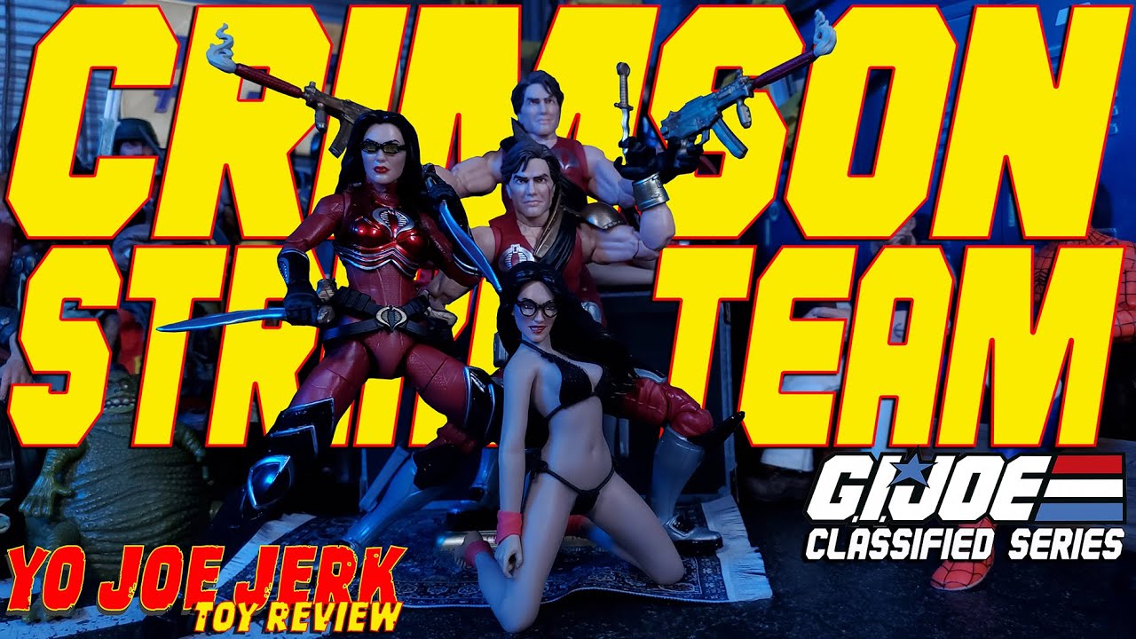 GI Joe Classified Crimson Strike Team * Does This Set Suck??? * Another Super Boring Review