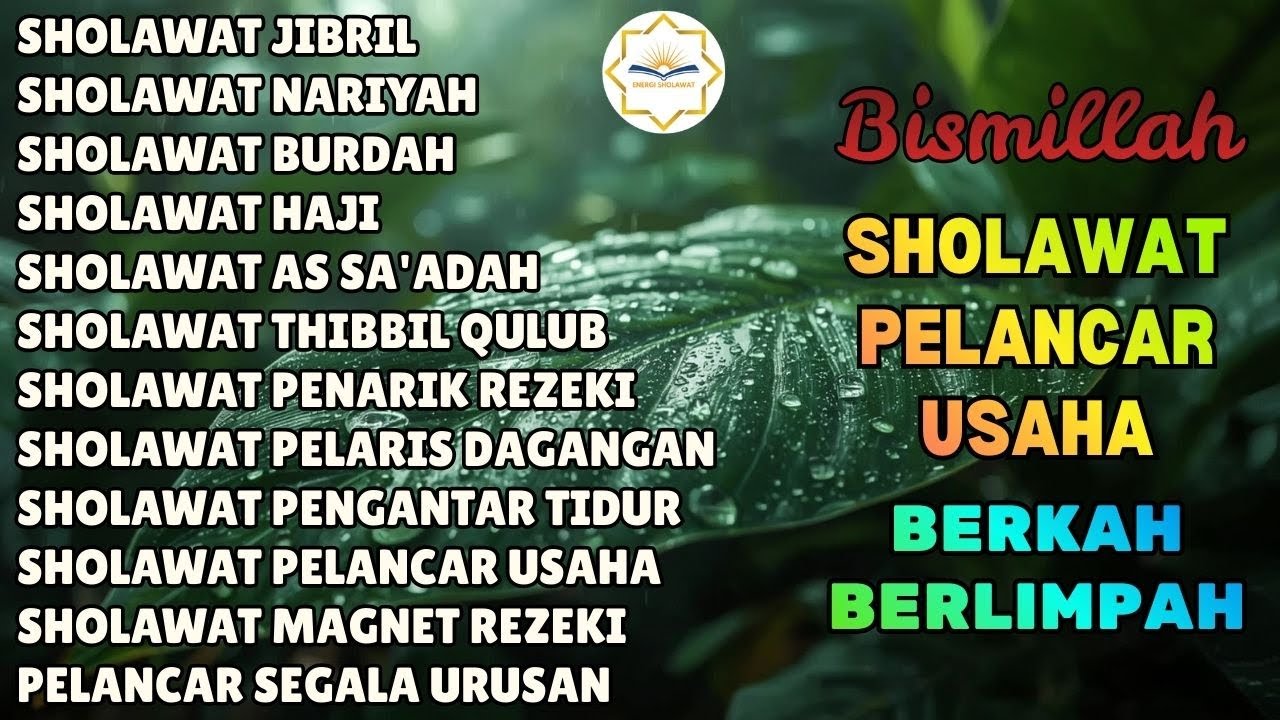 SHOLAWAT VIRAL TERBARU 2026 SHOLAWAT NABI PENARIK REJEKI | Sholawat Jibril, Sholawat Burdah, Nariyah