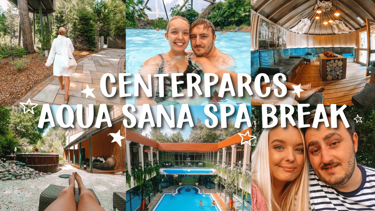 AQUA SANA SPA BREAK SHERWOOD FOREST CENTER PARCS VLOG | SPA VLOG