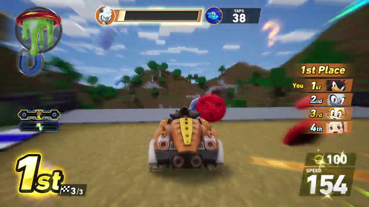 188 taps with our mate GREEN TEA COLA - 2026-02-28 - Sonic Racing CrossWorlds