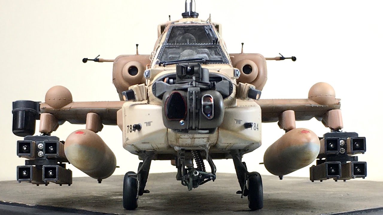 AH-64 IAF 1/35 Meng Model wip