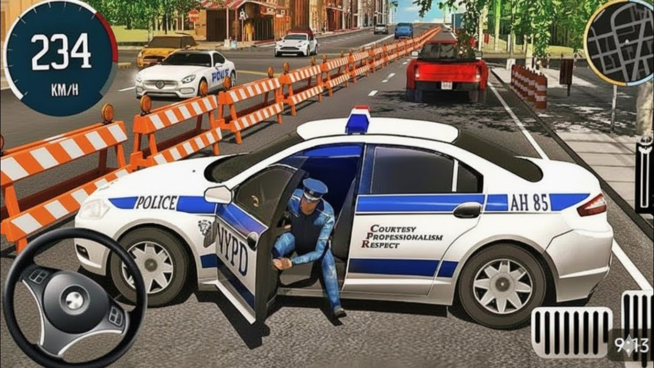 Police Car Chase Simulator 3D - Full Speed Police Chase | Realistic Android Gameplay