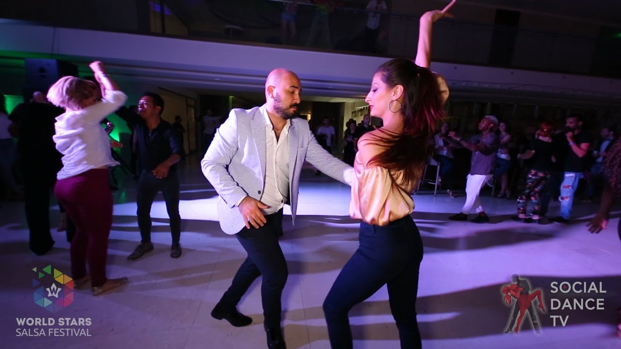 Onur Koda & Irena Prodanova - Salsa social dancing | 4th World Stars Salsa Festival