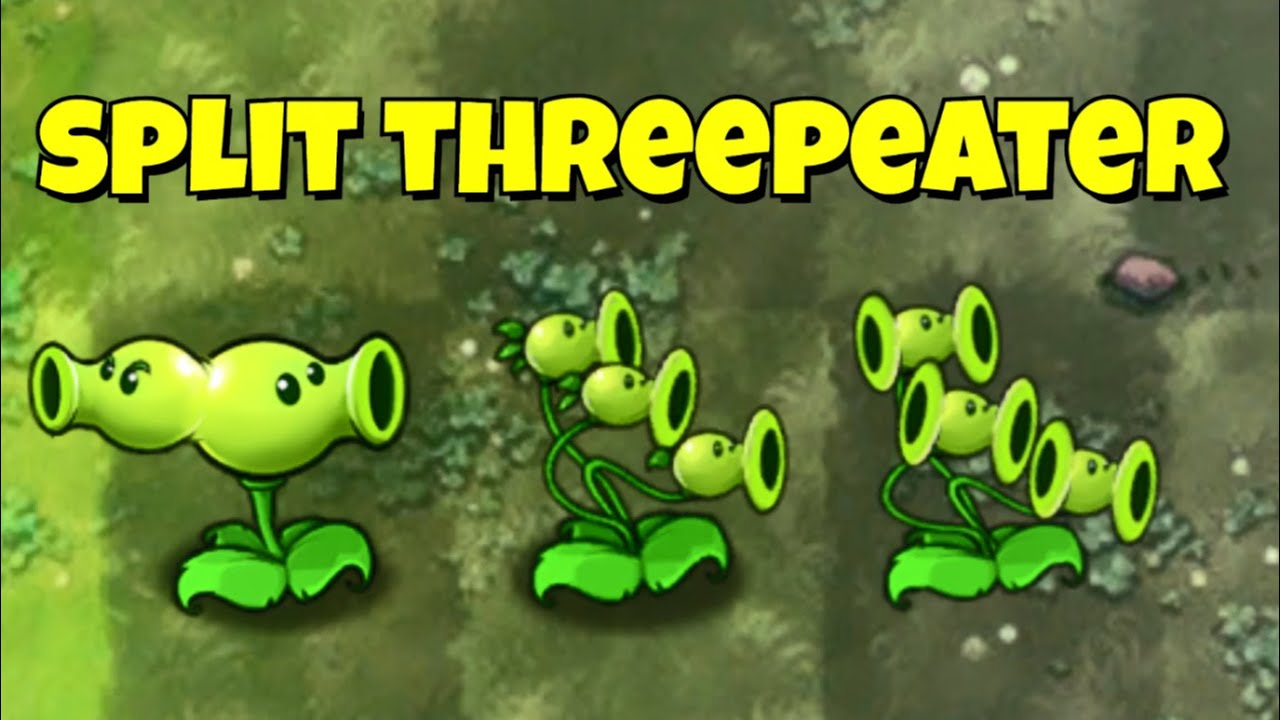 PvZ Fusion 3.1.1 🌟 Split Threepeater 🌟 Phiêu Lưu Cùng Súng Đậu Hai Đầu Ba Dòng #pvzfusion