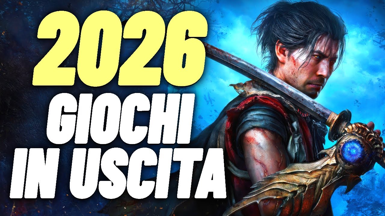 MIGLIORI GIOCHI in uscita nel 2026 👓🔥 Pi&ugrave; di 50 giochi!!