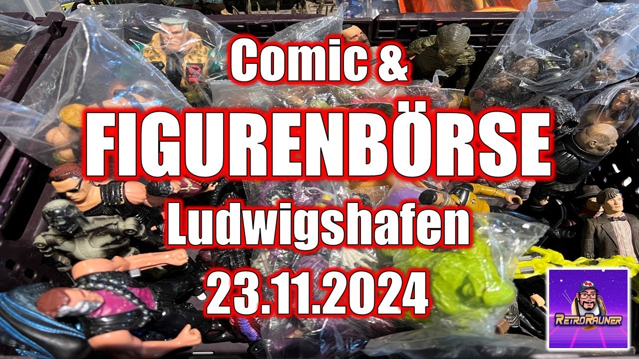 Comic & Figurenbörse Ludwigshafen 23.11.2024 | VINTAGE & RETRO TOYS 😍