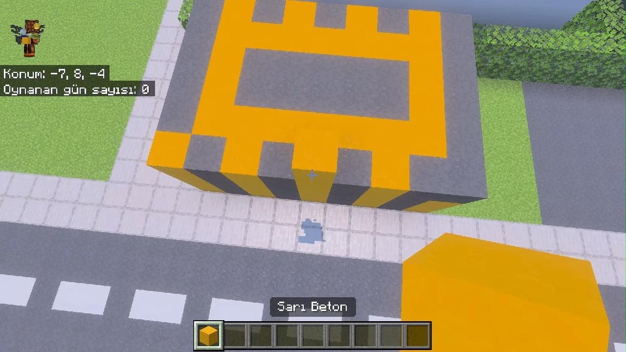Minecraft taksi durağı
