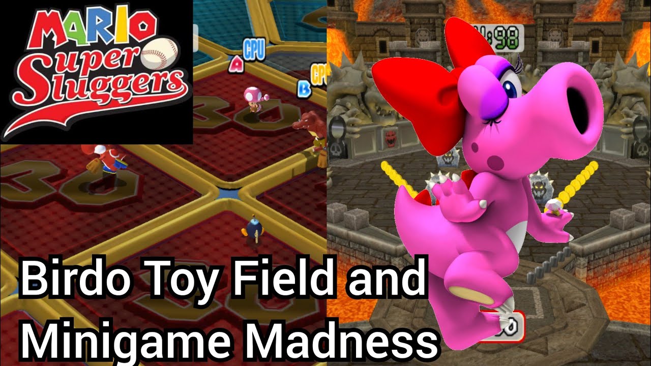 Birdo in Toy Field and Minigame Madness | Mario Super Sluggers #78
