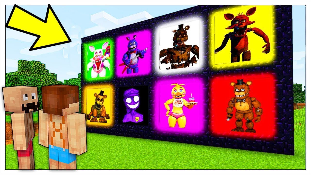NON ENTRARE NELLE 8 DIMENSIONI DEGLI ANIMATRONICS! - Minecraft ITA