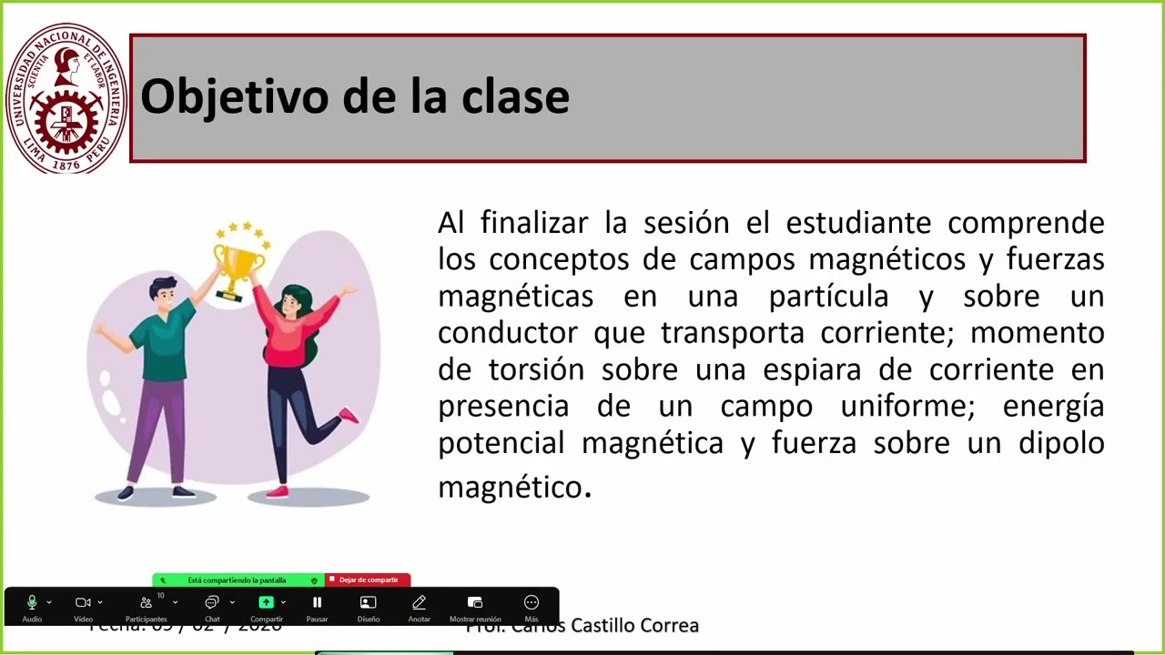 CLASE 10 - FUNDAMENTOS DE ELECTRICIDAD Y MAGNETISMO - CASTILLO
