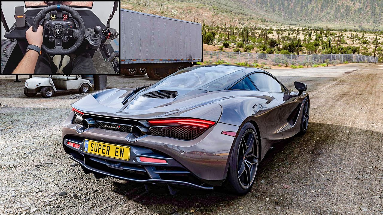McLaren 720S - Forza Horizon 5 | Logitech G923 Steering Wheel
