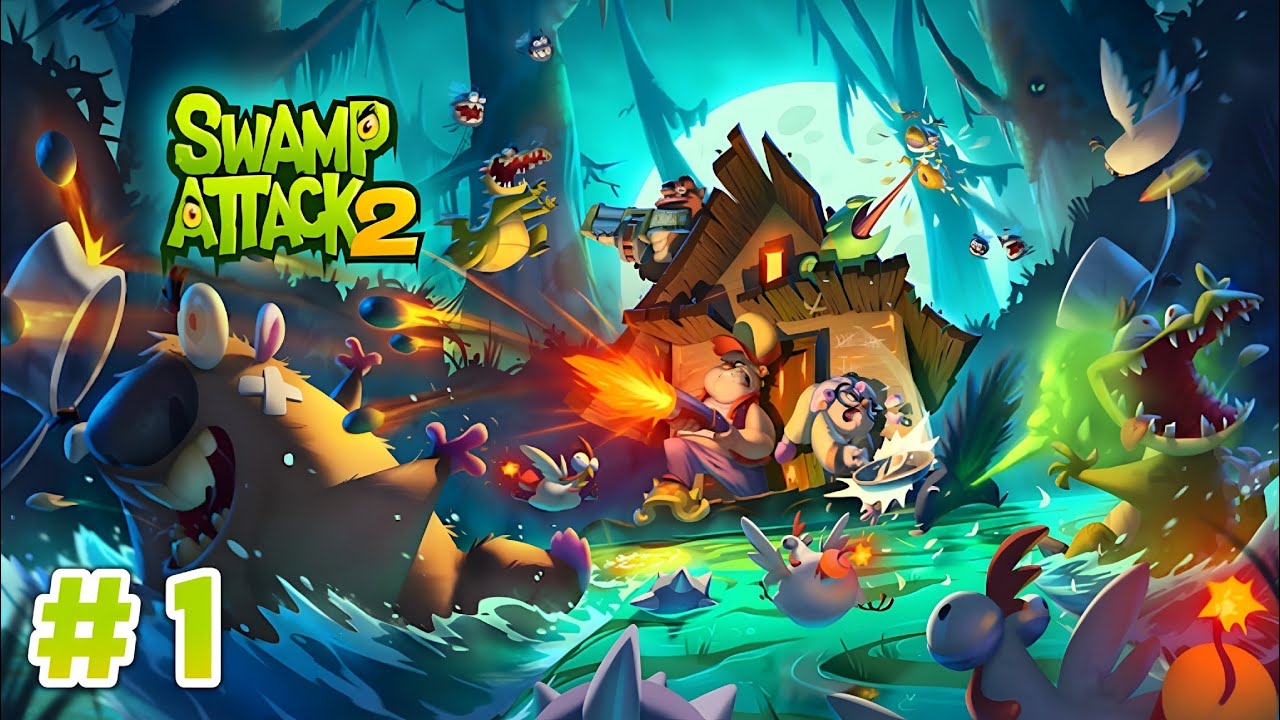 Petualangan OM GENDUT Dimulai Kembali! - Swamp Attack 2 Part 1