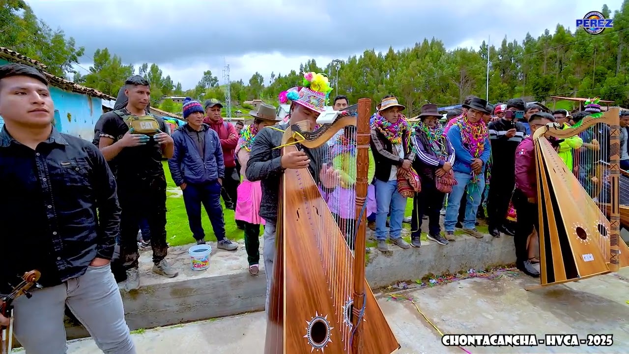 💥🍻QAPINAKUY DE ARPAS 🍻💥EN CARNAVAL 2025 CHONTACANCHA HVCA PERÚ.