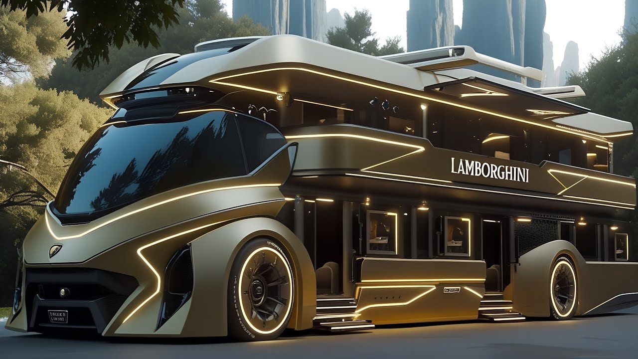 Motorhome Lamborghini: Luxo e Velocidade Sobre Rodas