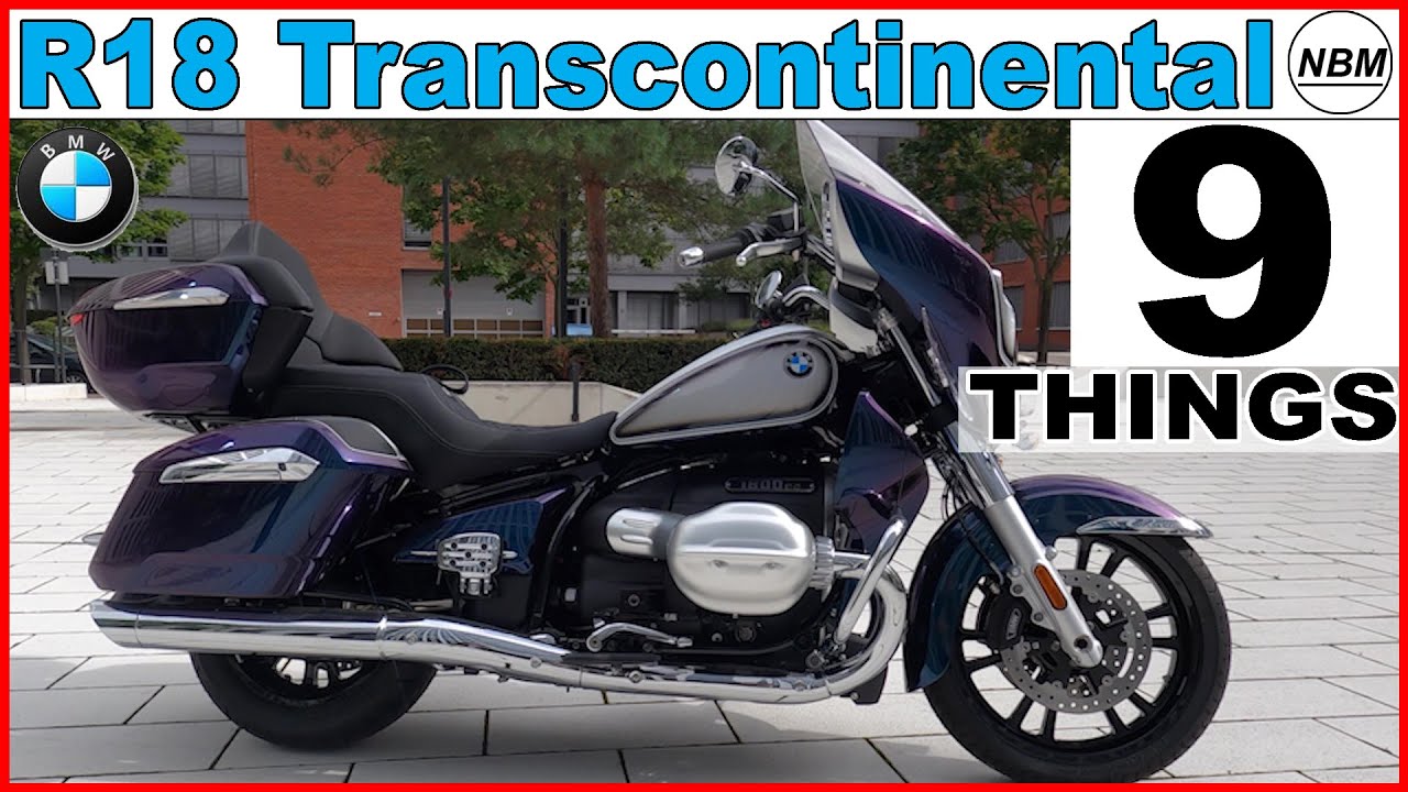 Новый BMW R18 Transcontinental 2022 года: 9 фактов!