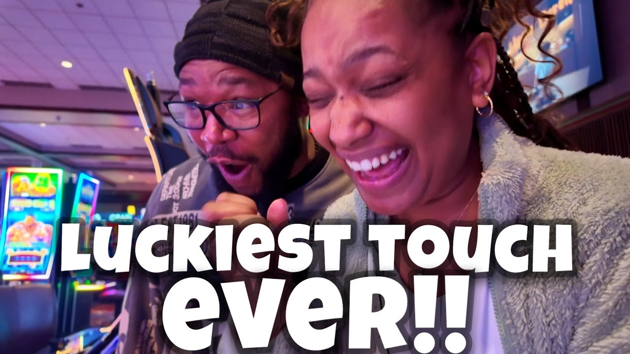 She Has The Luckiest Touch EVER At The Casino!!