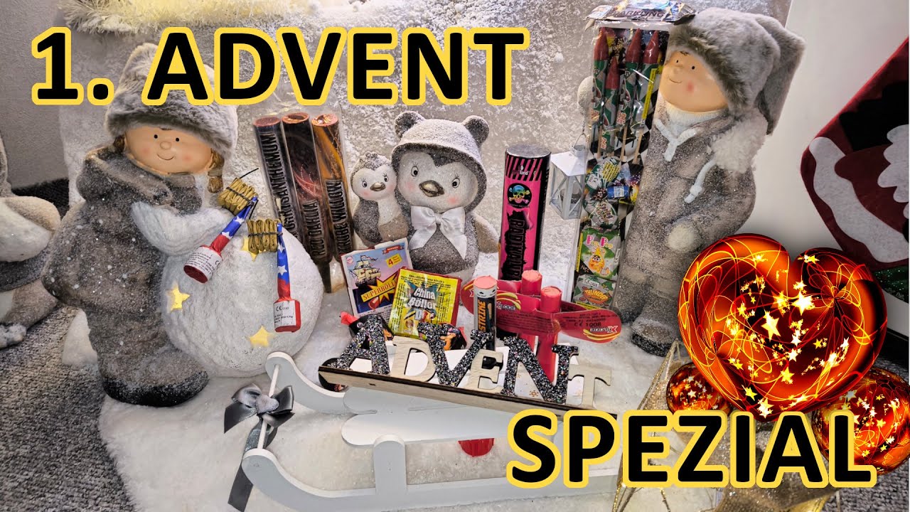 1. ADVENT SPEZIAL | Feuerwerkspaß mit meiner Frau