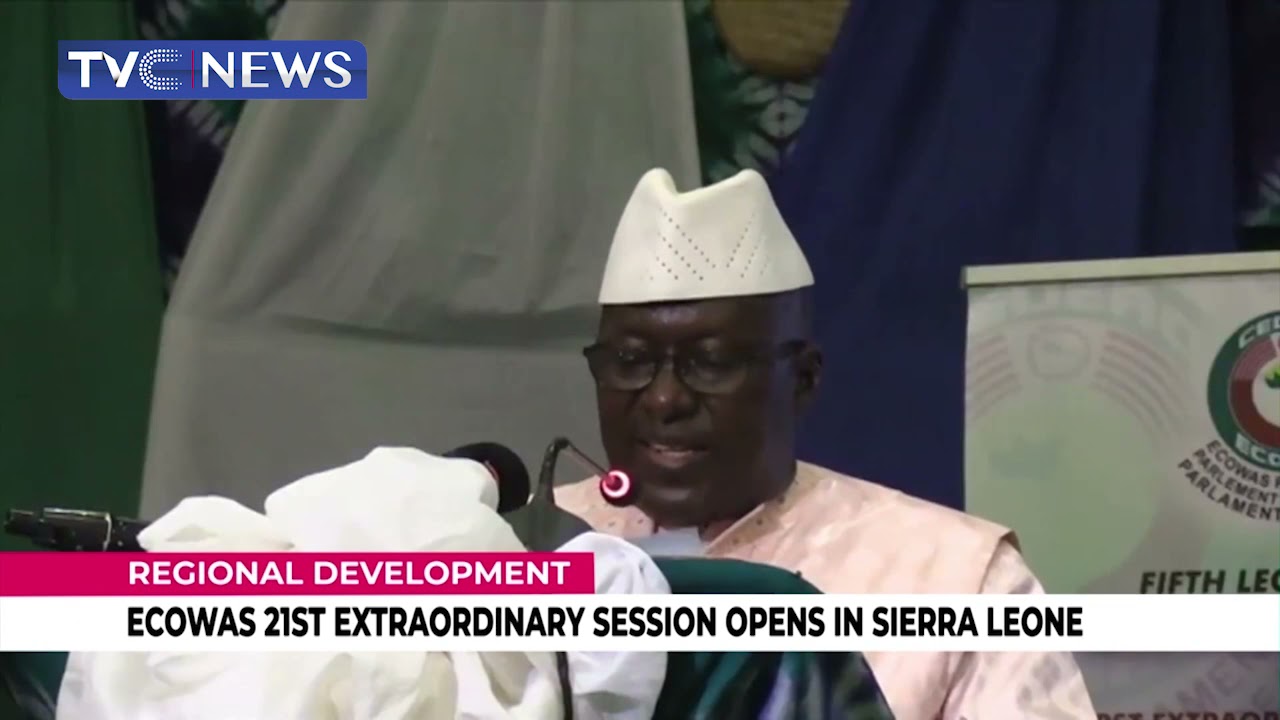 ECOWAS 21st Extraordinary Session Opens In Sierra Leone