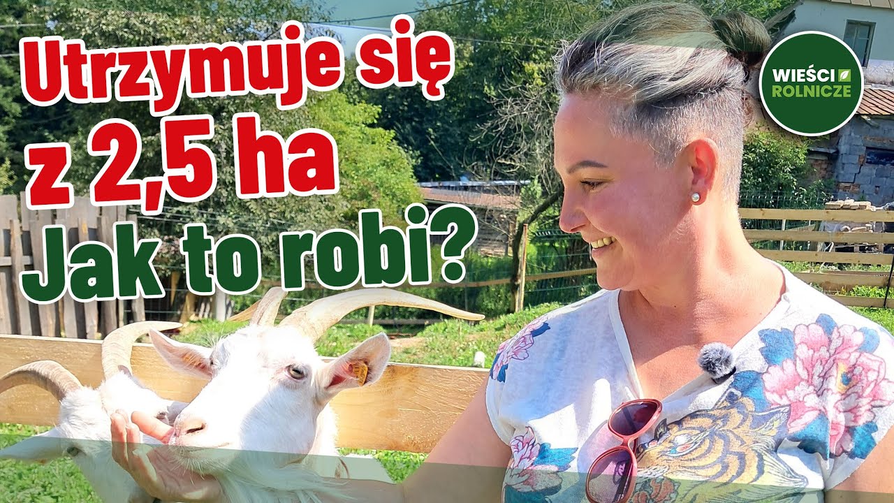 Jej gospodarstwo liczy tylko 2,5 ha. Utrzymuje się z niego! Jak to robi? Zawód? Rolniczka!