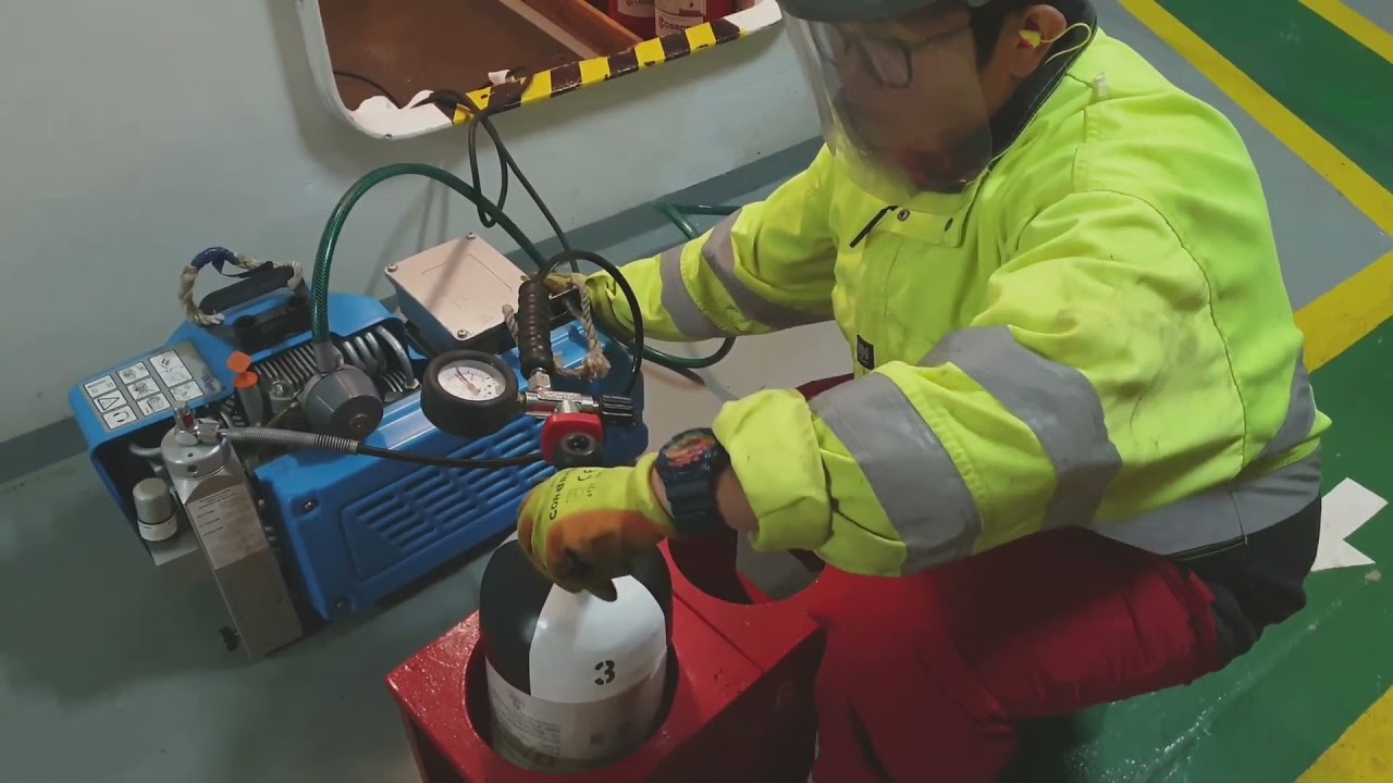 How to Refill Fire Fighters Breathing Apparatus Cylinders