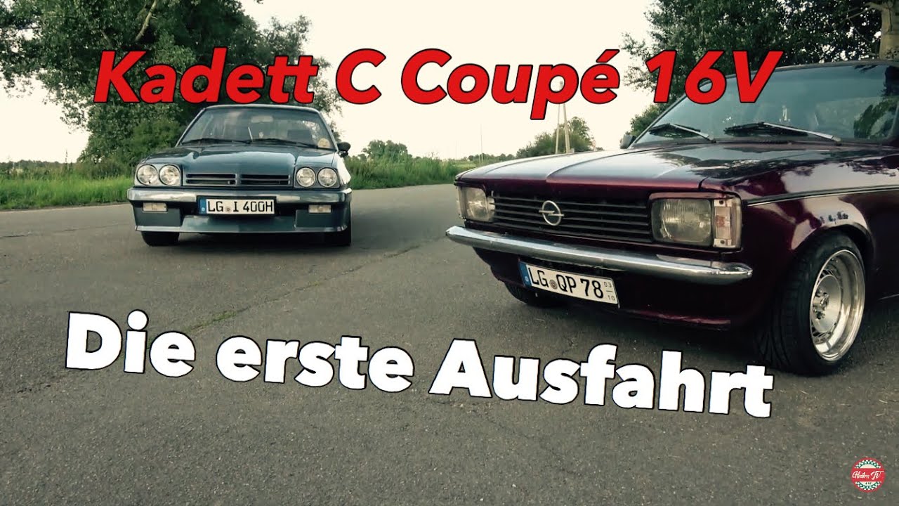 Die erste Ausfahrt // Opel Kadett C Coupe 16V Projekt Folge 19