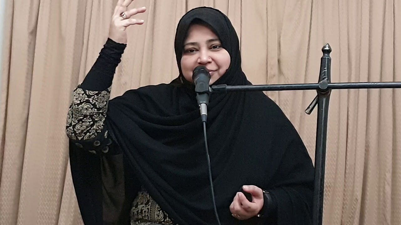 Youm e Ali AS Ladies Majlis on 20 Ramazan 2020 in Karachi