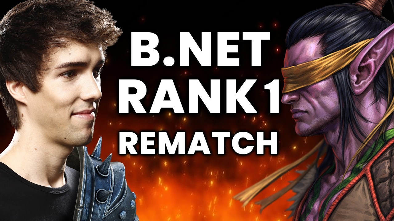 We get a REMATCH against the RANK 1 of the b.net ladder
