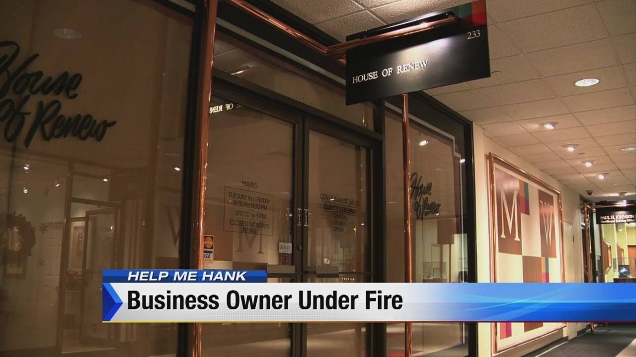 Help Me Hank: Business owner under fire