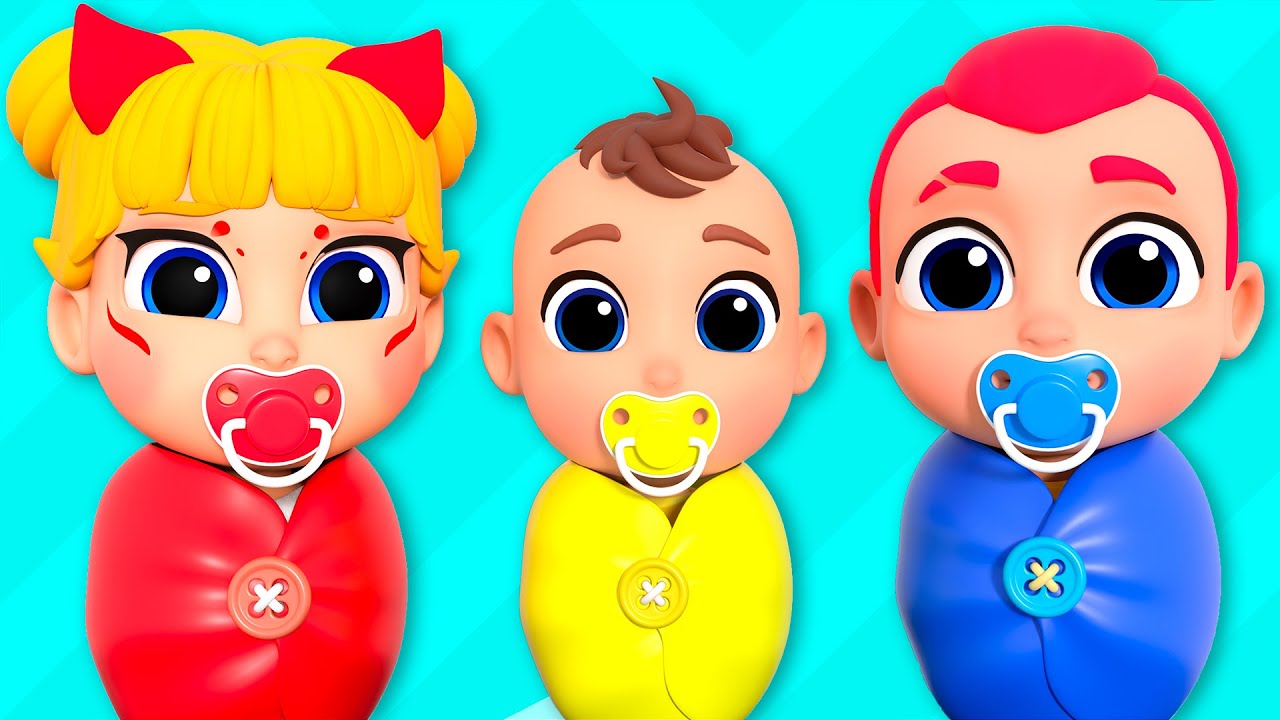 Baby Care Song | Color Song | Nursery Rhymes & Kids Songs | Tinytots