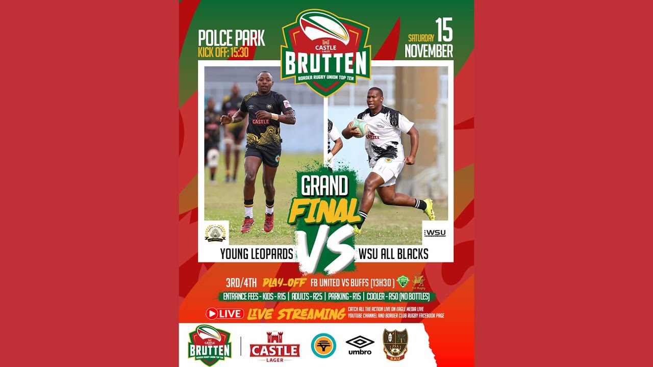 BRUTTEN CUP FINALS SATURDAY 15 NOVEMBER 2025