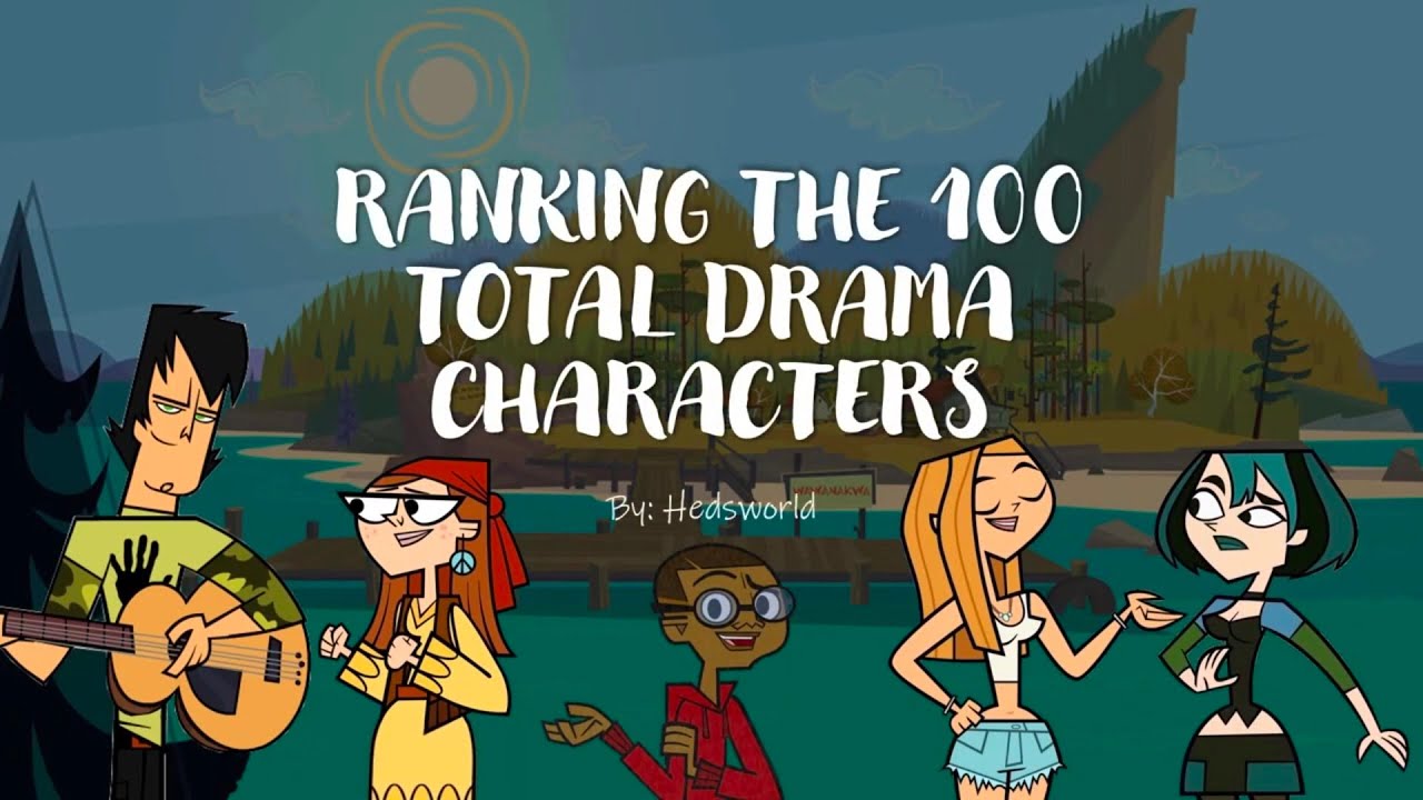 Ranking the 100 TOTAL DRAMA characters !!