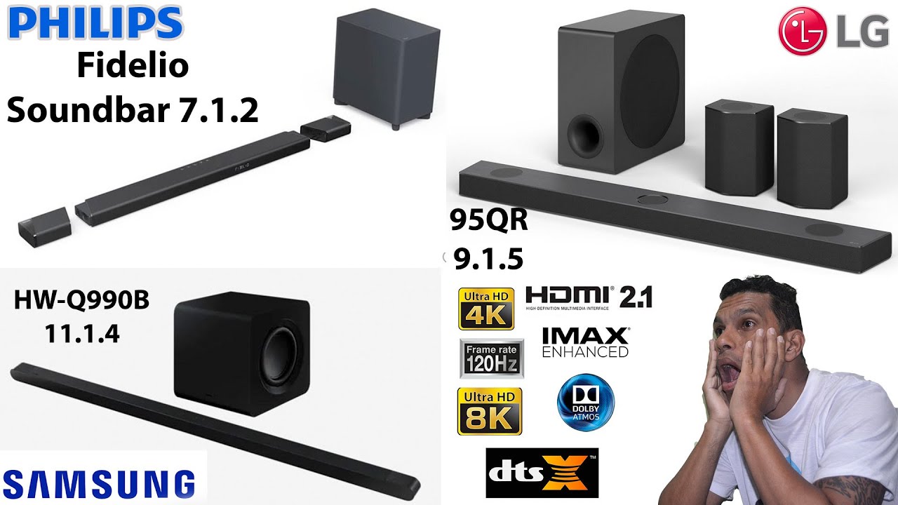 SOUNDBAR EM 2022 RECURSOS E ALTA QUALIDADE