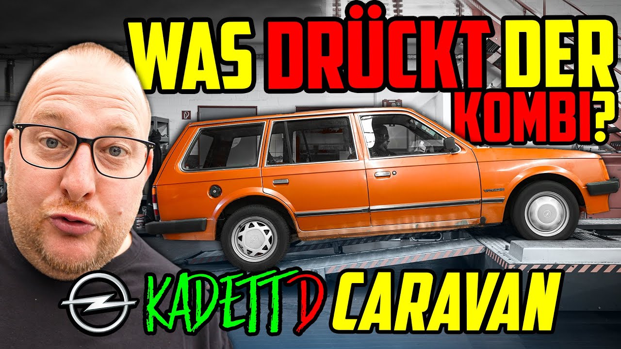 Zu PERFEKT für die Halle77? - Kadett Caravan D 1.6S - Prüfstand & ERSTE Probefahrt!